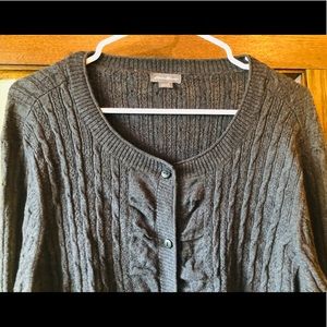 Eddie Bauer Grey cardigan